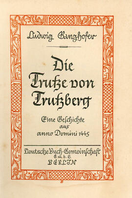 Die Trutzte Vom Trutzberg