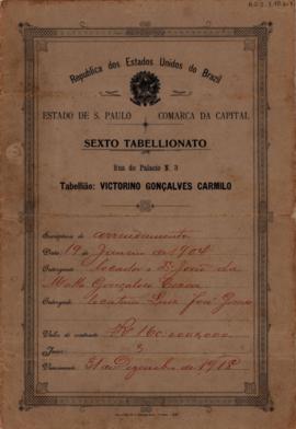 Escritura de arrendamento