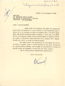 [Carta de notificação]