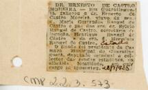 [Obituário de Ernesto de Castro Moreira]
