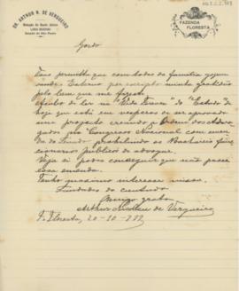 [Carta de pedido de apoio]