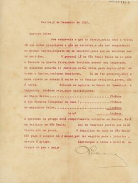 [Carta pessoal]