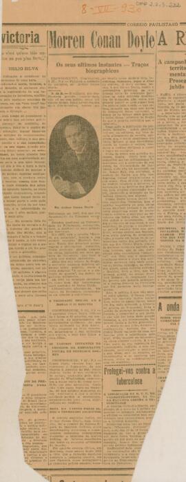 Morreu Conan Doyle