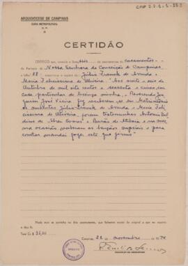 Certidão