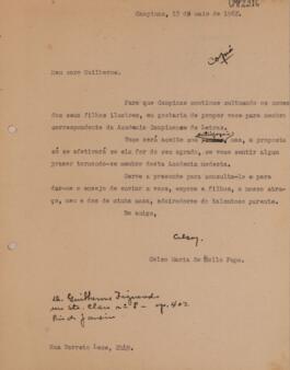 Cópia de Carta de Convite