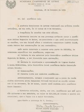 Circular de Encaminhamento