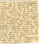 [Obituário de José de Oliveira Malheiro]