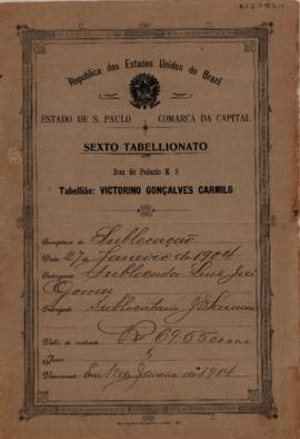 Escritura de sublocação