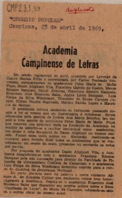 Academia Campinense de Letras