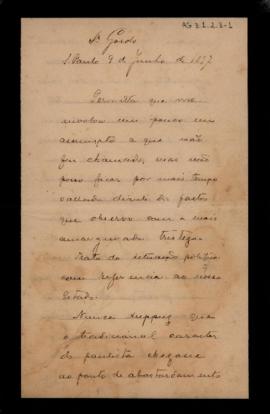 [Carta de análise política]