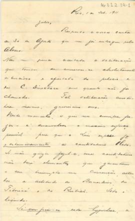 [Carta de análise política]