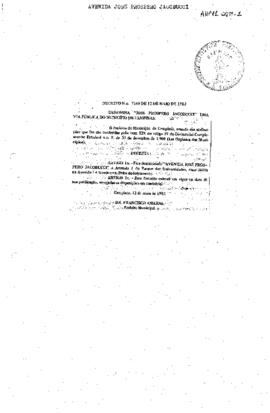 Avenida José Prospero Jacobucci