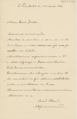 [Carta de agradecimento]
