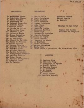 [Lista de votação]