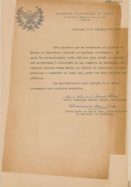 Ofício de Pedido de Análise