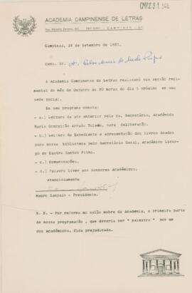Circular de Encaminhamento
