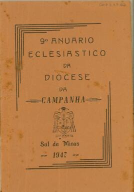 9º Anuario Eclesiastico da Diocese da Campanha