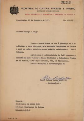 Carta de Pedido de Providência