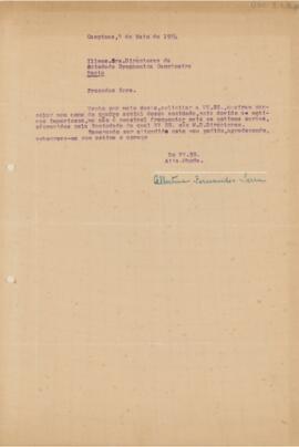 [Carta de Pedido de Exoneração]