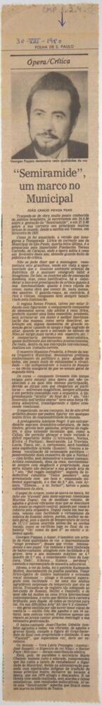 "Semiramide", um marco no municipal