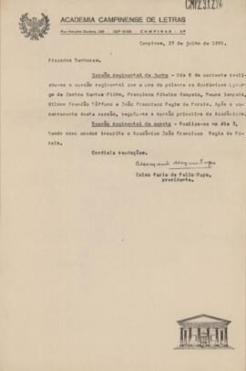 Circular de Encaminhamento