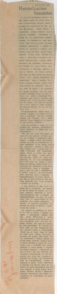 Reivindicações Feministas
