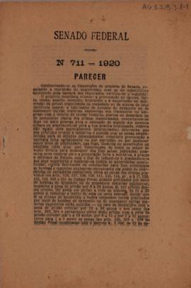 Parecer n. 711