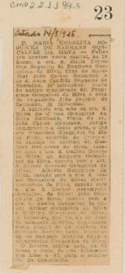 [Nota de falecimento]