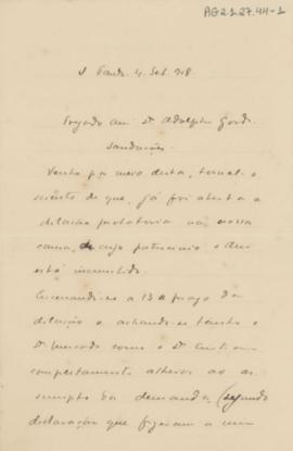 [Carta de esclarecimento]