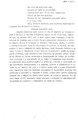 Rua Joaquim Gonçalves Ledo