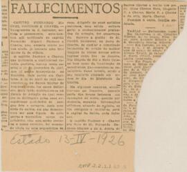 Fallecimentos