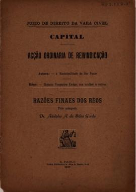 Acção Ordinaria de Reivindicação