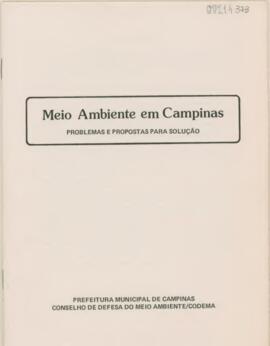 Meio Ambiente em Campinas