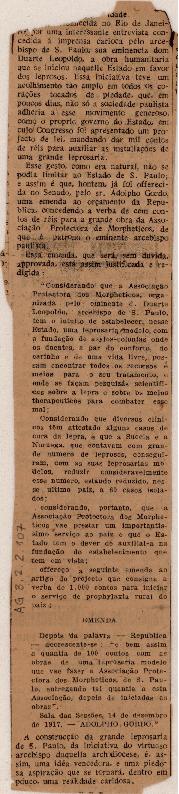 [Os milagres da caridade]