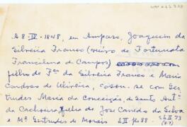 [Apontamento]