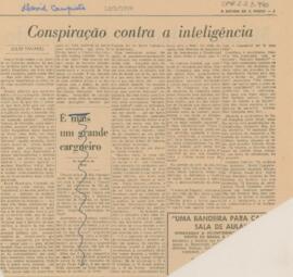 Conspiração contra a inteligência