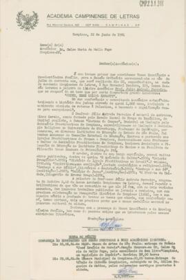 Circular de Encaminhamento