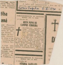 Agradecimento e convite