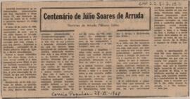 Centenário de Júlio de Arruda