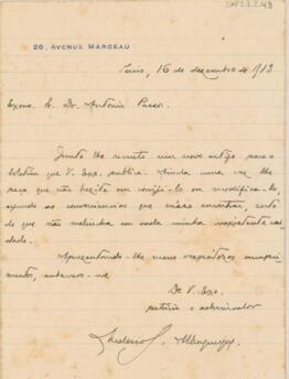 [Carta de encaminhamento]