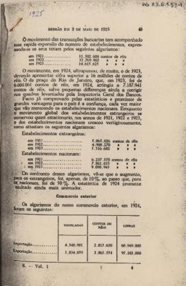Annaes do Senado – sessão em 3 de maio de 1925