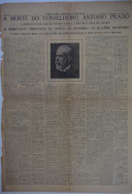 A morte do conselheiro Antonio Prado