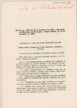 Lei de "Contribuição Legal"