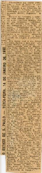 [Obituário de Francisco da Cruz Mellão]