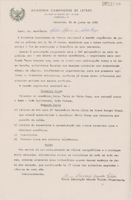 Circular de Encaminhamento
