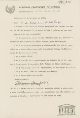 Circular de Encaminhamento