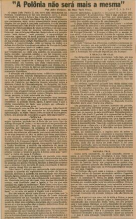 “A Polônia não será mais a mesma”