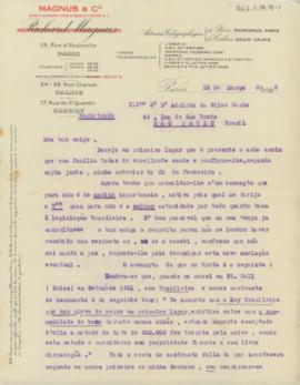 [Carta de pedido de esclarecimento]