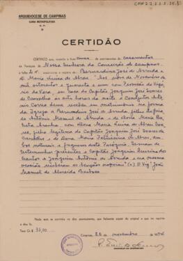 Certidão