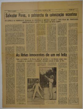 Salvador Pires, o patriarca da colonização vicentina